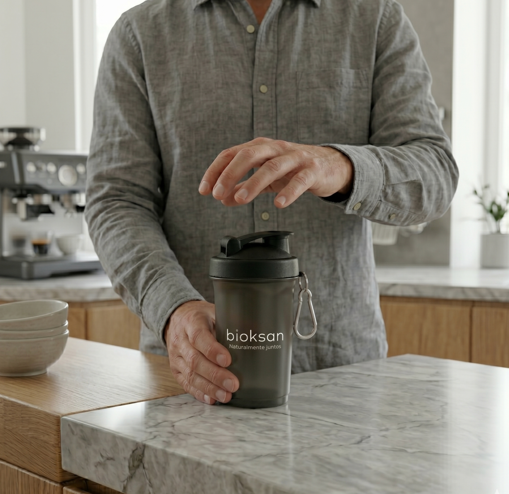 Botella Shaker BIOKSAN